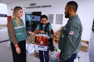 Imagem da notícia - Governo do Amazonas reforça estrutura de brigadas municipais com quase 1 mil itens de combate