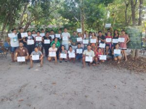 Imagem da notícia - Sema capacita novos Agentes Ambientais Voluntários na RDS do Uatumã