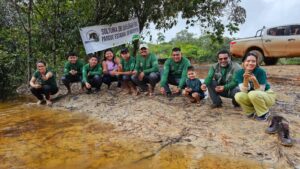 Imagem da notícia - Projeto comunitário devolve 185 filhotes de quelônios à natureza no Parque Estadual Matupiri