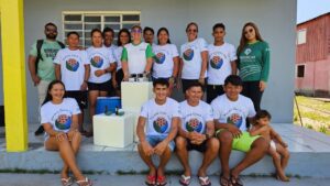 Imagem da notícia - Sema fortalece monitoramento de quelônios na RDS do Uatumã com encontro e apoio a comunitários