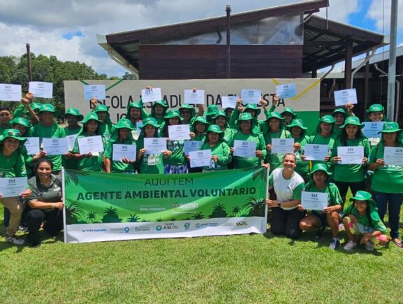 Sema Amazonas forma mais 38 Agentes Ambientais Voluntários na Reserva de Desenvolvimento …