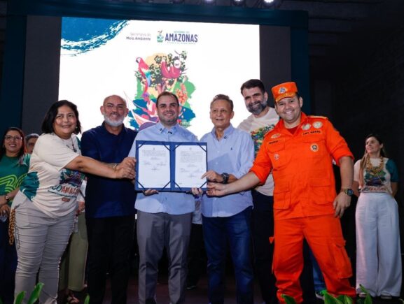 Durante a EcoAmazônia, governador Roberto Cidade anuncia construção de bases do Corpo de …
